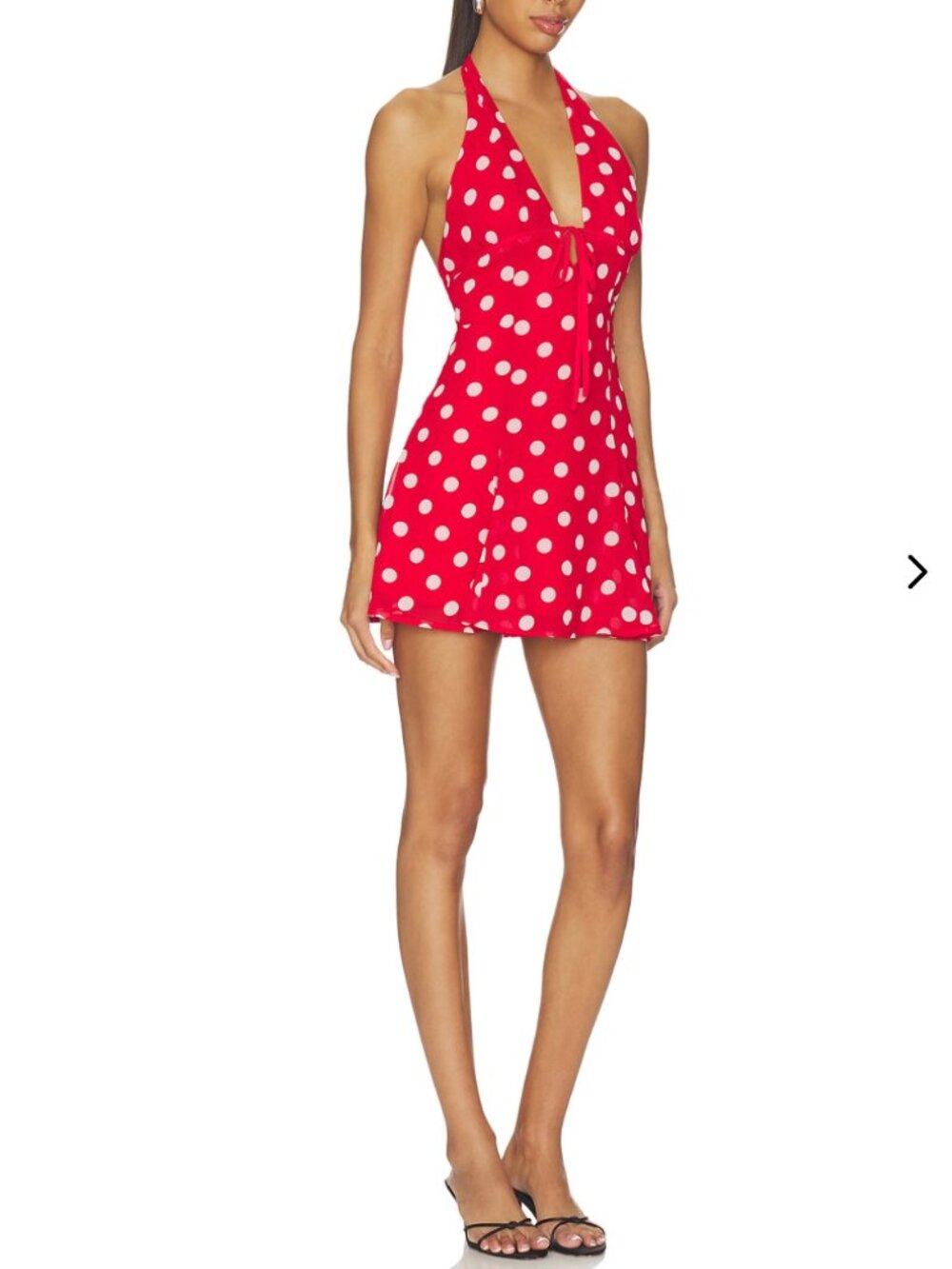 More to Come Olivea Halter Mini Dress Size XXS NWT